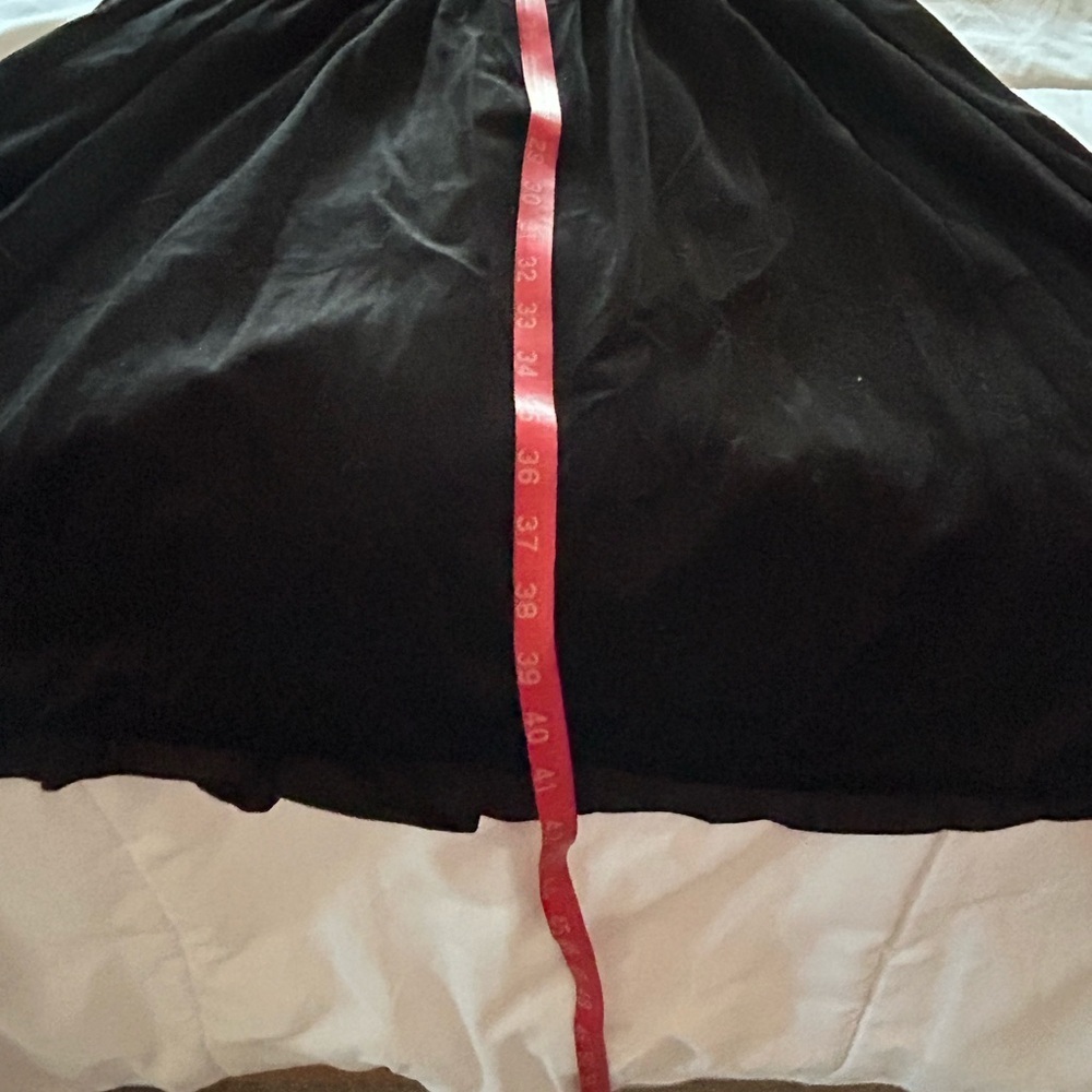 Vintage Just Maggie Velvet Lace Holiday Dress Black - Picture 6 of 11